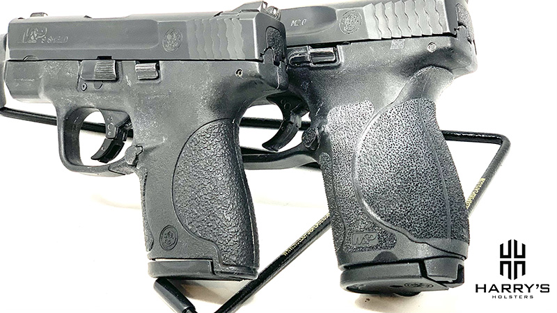 SW M_P 2.0 Compact vs Shield grips
