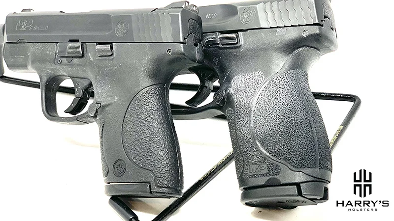 SW M_P 2.0 Compact vs Shield grips