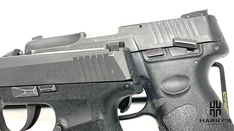 Sig P365 vs Taurus G2 controls