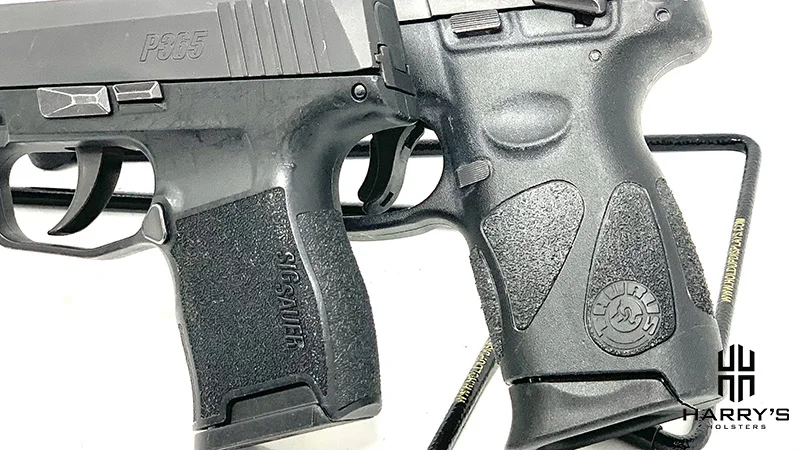 Sig P365 vs Taurus G2 grips