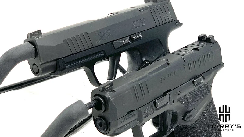 Sig P365XL vs Springfield Hellcat side by side