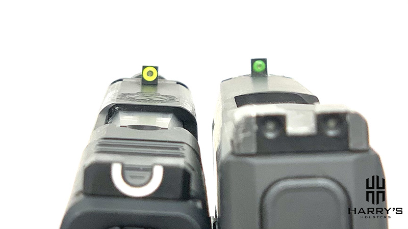 Sig P365XL vs Springfield Hellcat sights