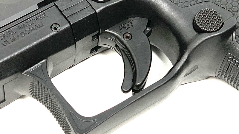 Walther PDP Trigger Angle