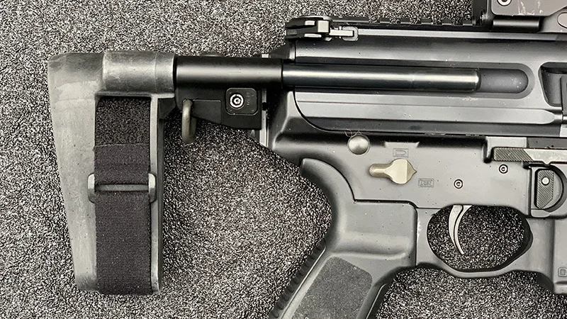 Sig MPX Brace Collapsed