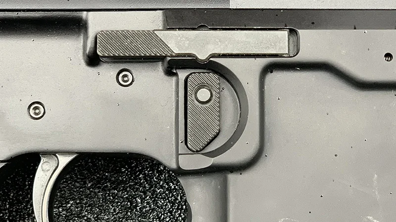 Sig MPX Magazine Release