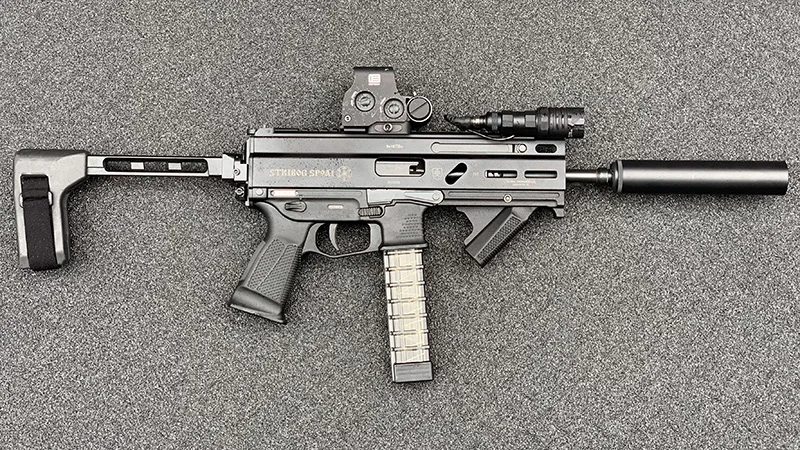 Stribog SP9A1 Suppressed Right
