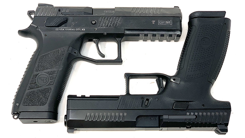 CZ P09 vs P10 Square
