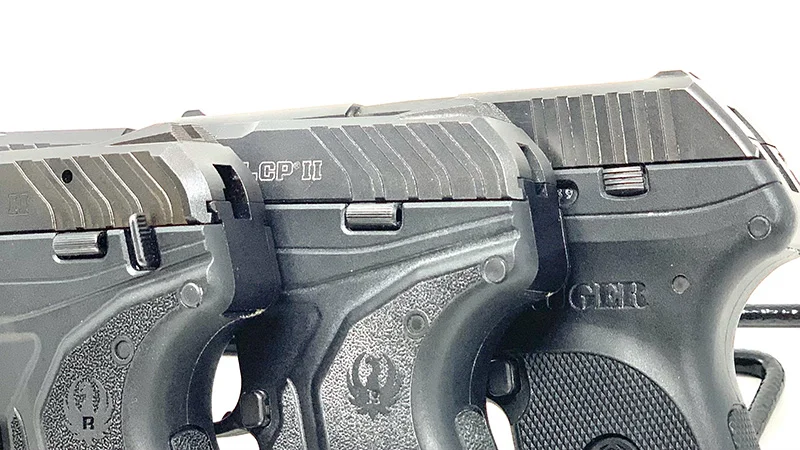 Ruger LCP vs LCP 2 Slide Stops