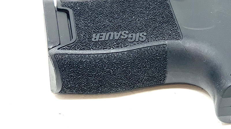 Sig P365 SAS Review Backstrap