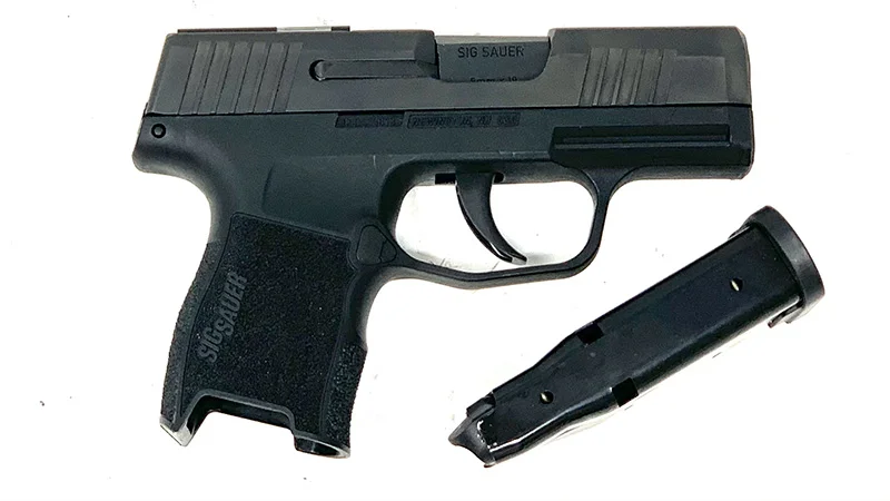 Sig P365 SAS Review with magazine right
