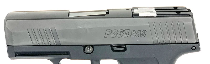 Sig P365 SAS vs P365 P365 SAS slide