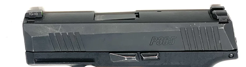 Sig P365 SAS vs P365 Slide