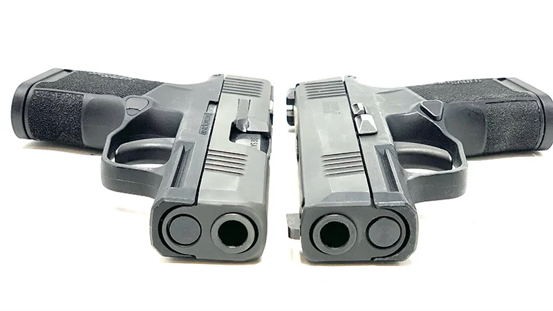 Sig P365 SAS vs P365 T Front