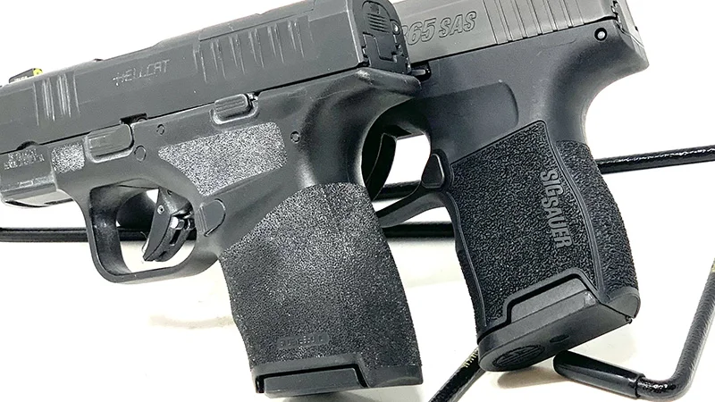 Springfield Hellcat vs Sig P365 SAS Grips