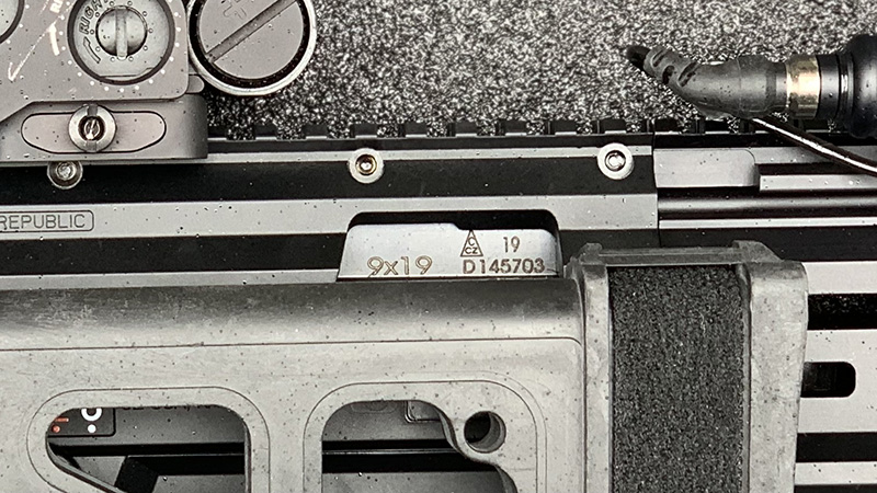 CZ Scorpion Micro Ejection Port folded Brace