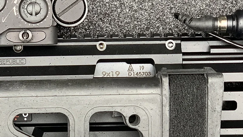 CZ Scorpion Micro Ejection Port folded Brace