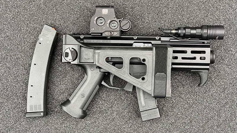 CZ Scorpion Micro Folded Right 35 Round Magazine Left