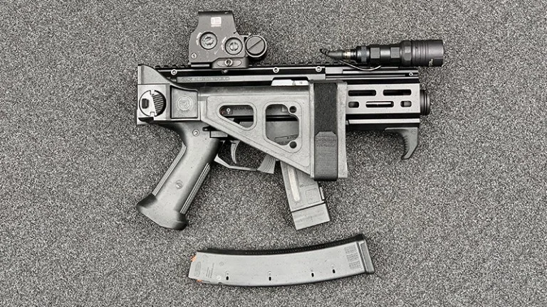 CZ Scorpion Micro Folded Right Magpul Magazine Below