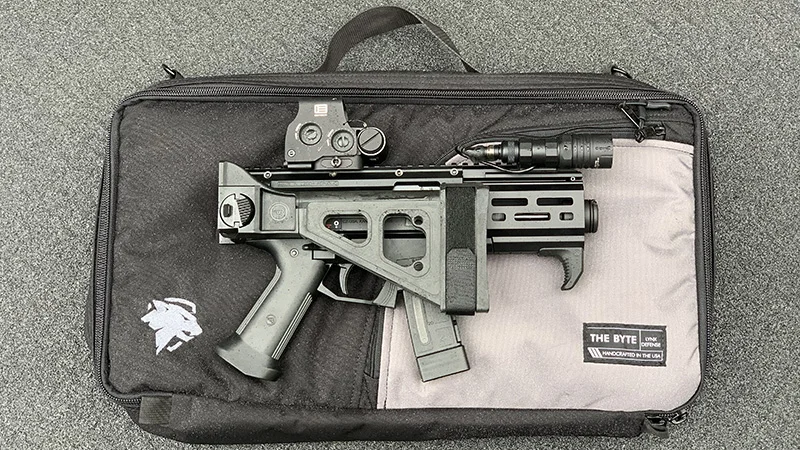 CZ Scorpion Micro Lynx Defense Byte Folded Right