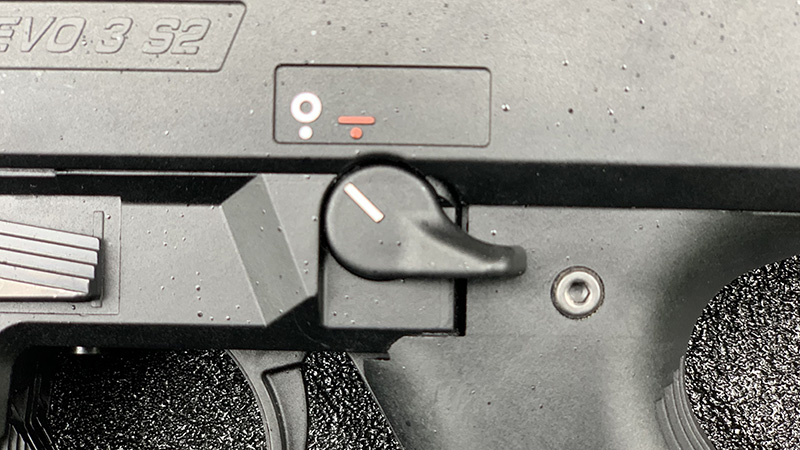 CZ Scorpion Micro Safety Right On