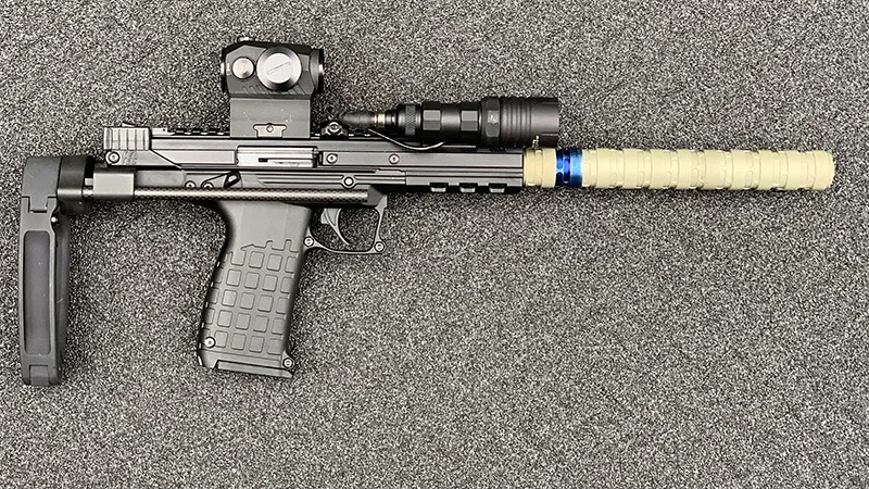 Kel Tec CP33 right Collasped