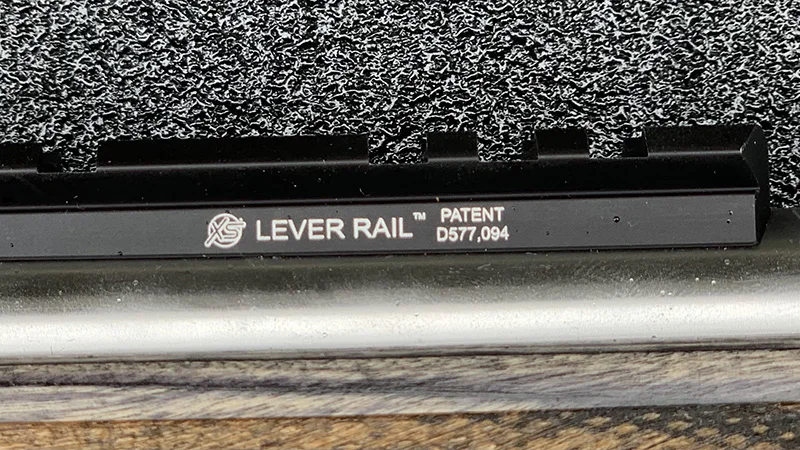 Marlin 1895 SBL Rail Markings