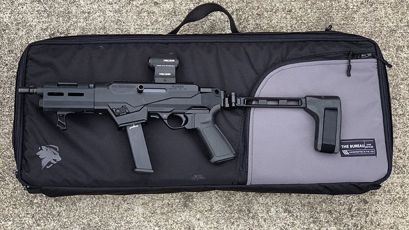 Ruger PC Charger Lynx Defense Bureau Left Concrete