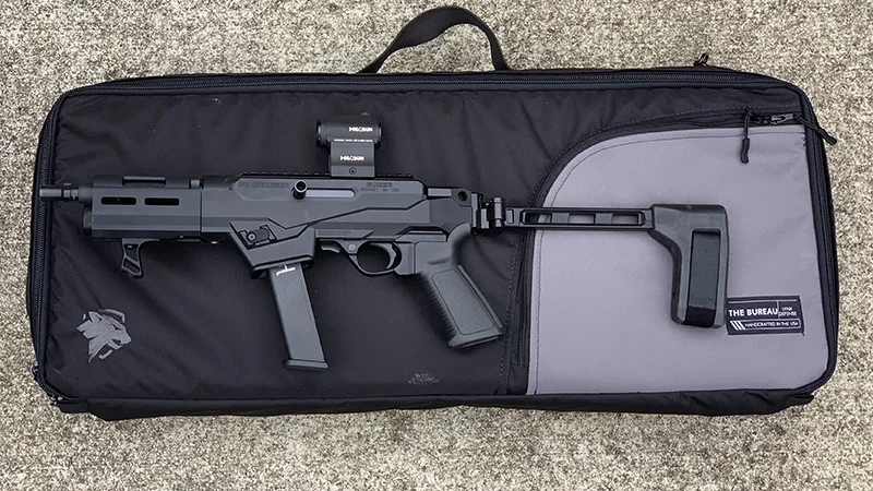 Ruger PC Charger Lynx Defense Bureau Left Concrete