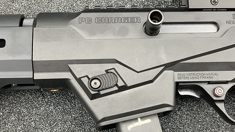 Ruger PC Charger Magazine Release