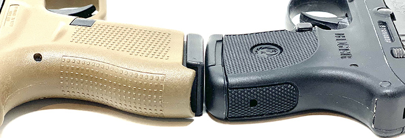 Glock 42 vs LCP backstraps
