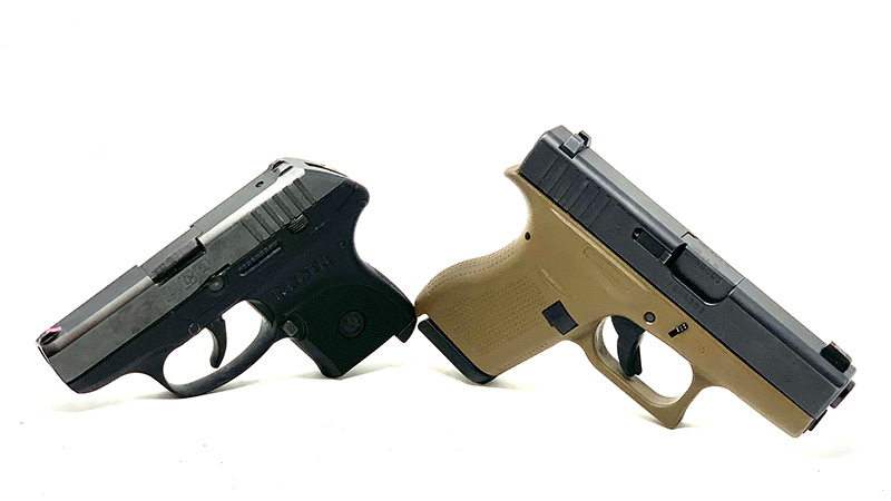Glock 42 vs LCP facing away