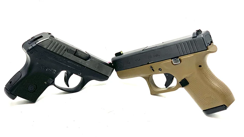 Glock 42 vs LCP facing