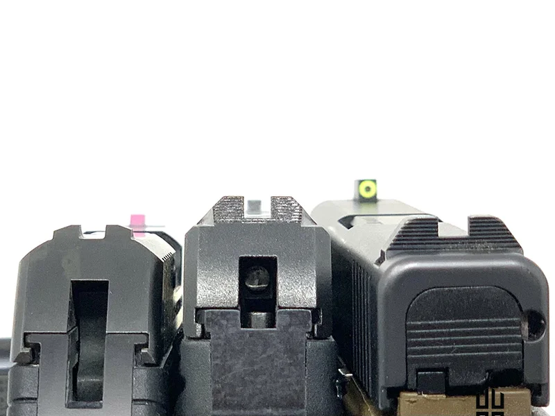 Glock 42 vs LCP sights