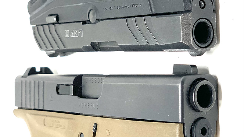 Glock 42 vs LCP2 slides