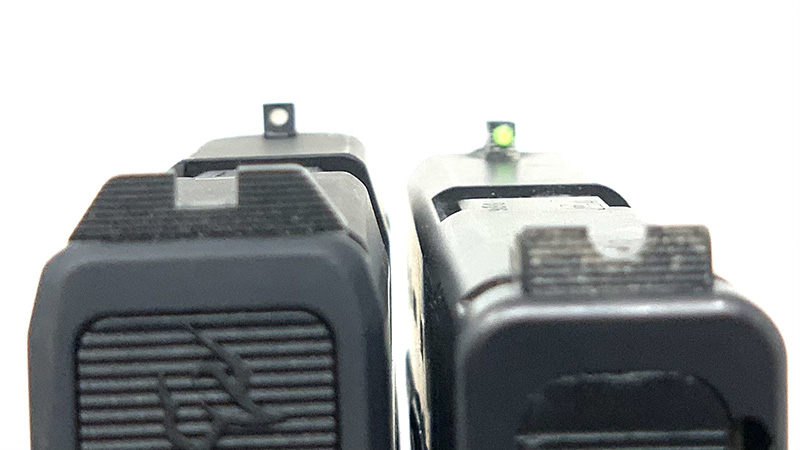 Glock 43 vs Taurus GX4 Sights