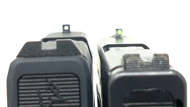 Glock 43 vs Taurus GX4 Sights