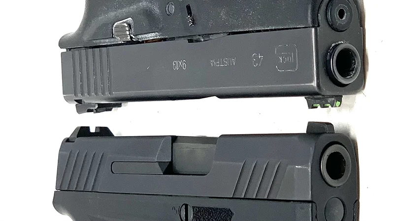 Glock 43 vs Taurus GX4 Slides