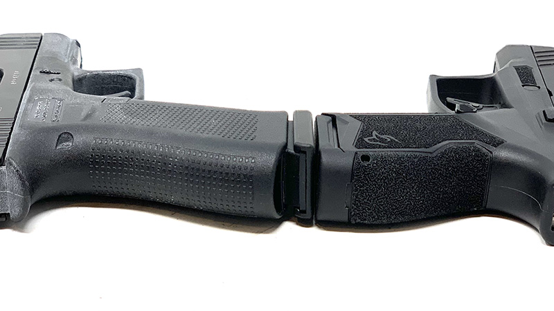 Glock 43x vs Taurus GX4 Backstraps