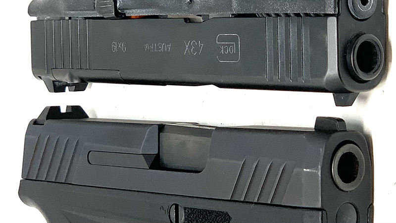 Glock 43x vs Taurus GX4 Slides