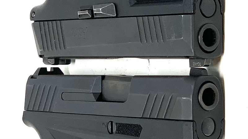 Sig P365 vs Taurus GX4 Slides