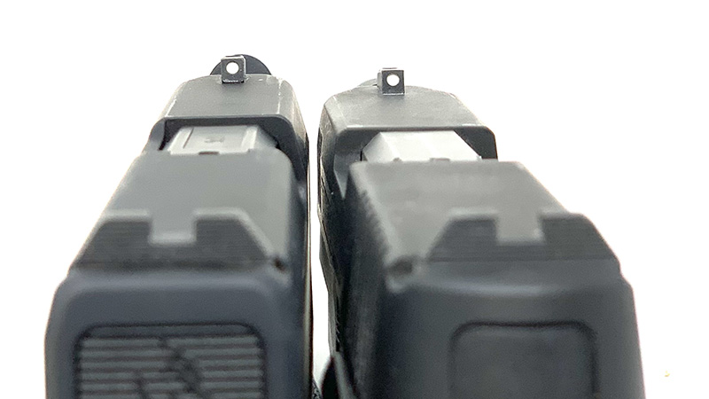Taurus G3c vs GX4 Sights