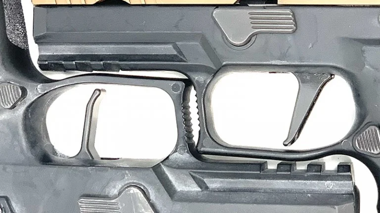 Sig P320 Flat Trigger vs Apex Triggers Side