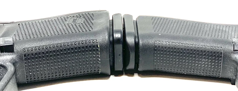 Glock 19 vs 43x Front Straps