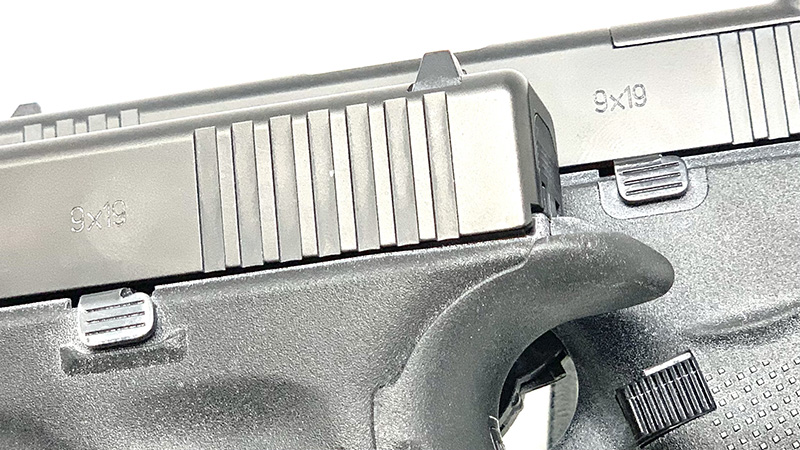 Glock 19 vs 43x Slide Locks