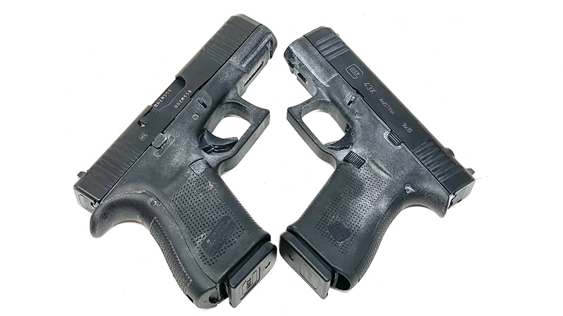 x 19 | Glock 43X vs 19:
