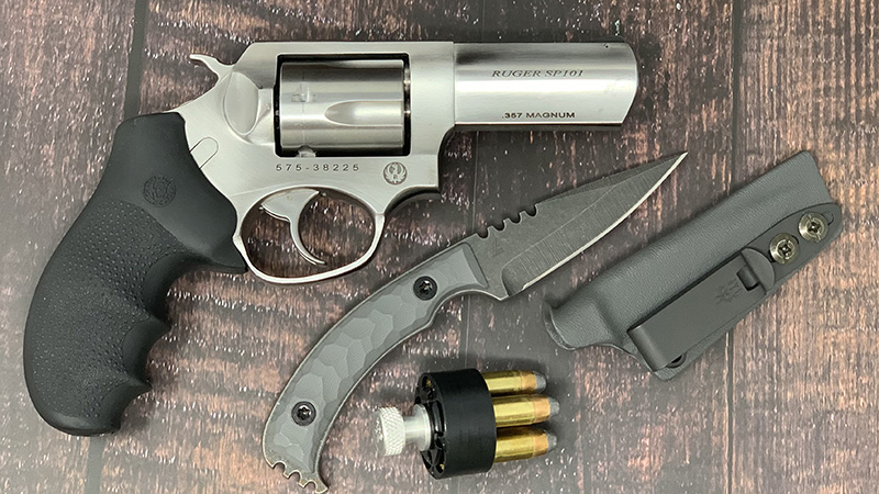 Ruger SP101 Review compliance speedloader sheath