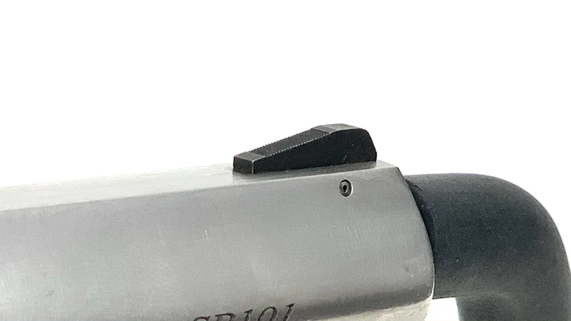 Ruger SP101 Review front sight