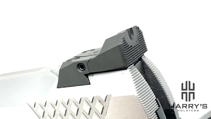 Wilson Combat EDC X9 Review rear sight side