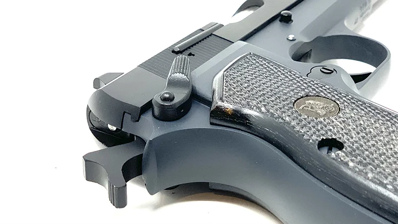 Browning Hi Power Review Beavertail