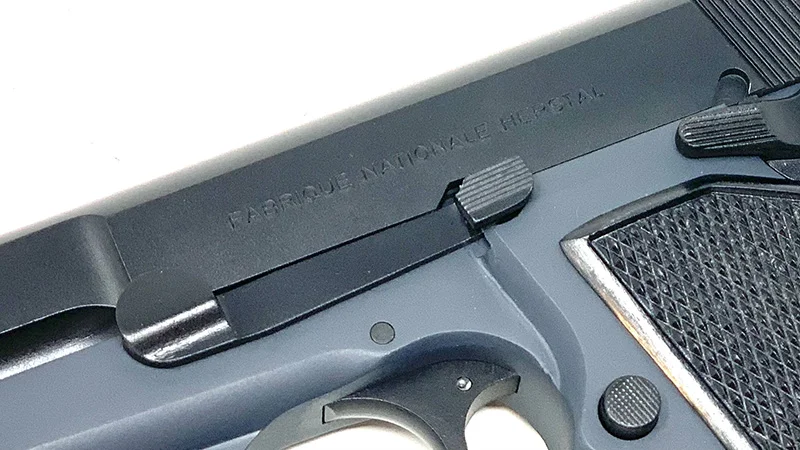 Browning Hi Power Review Slide Stop